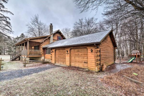 Cozy Pocono Cabin with Deck for Skiers and Families!